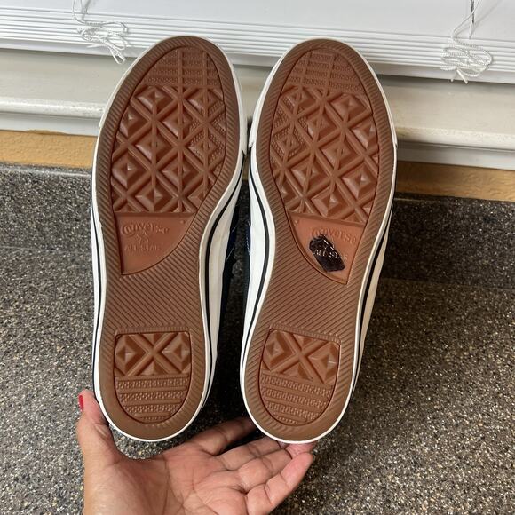 Converse CONS All Star Chuck Taylor Mens 9.5 Shoes Gray Blue Lace Up Sneaker Low - Picture 10 of 11